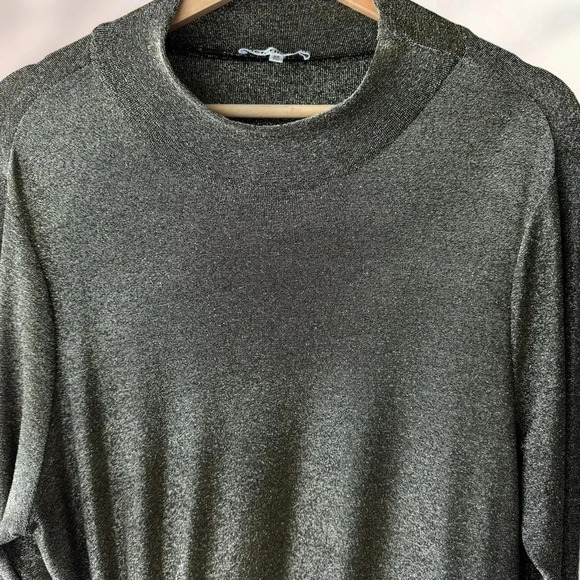 REFORMATION Paprika Dress Gold Sparkle Size 2X - Picture 5 of 13